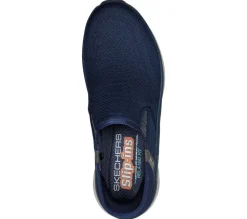 Skechers kävelykengät Mens De Luxe Walker NVY