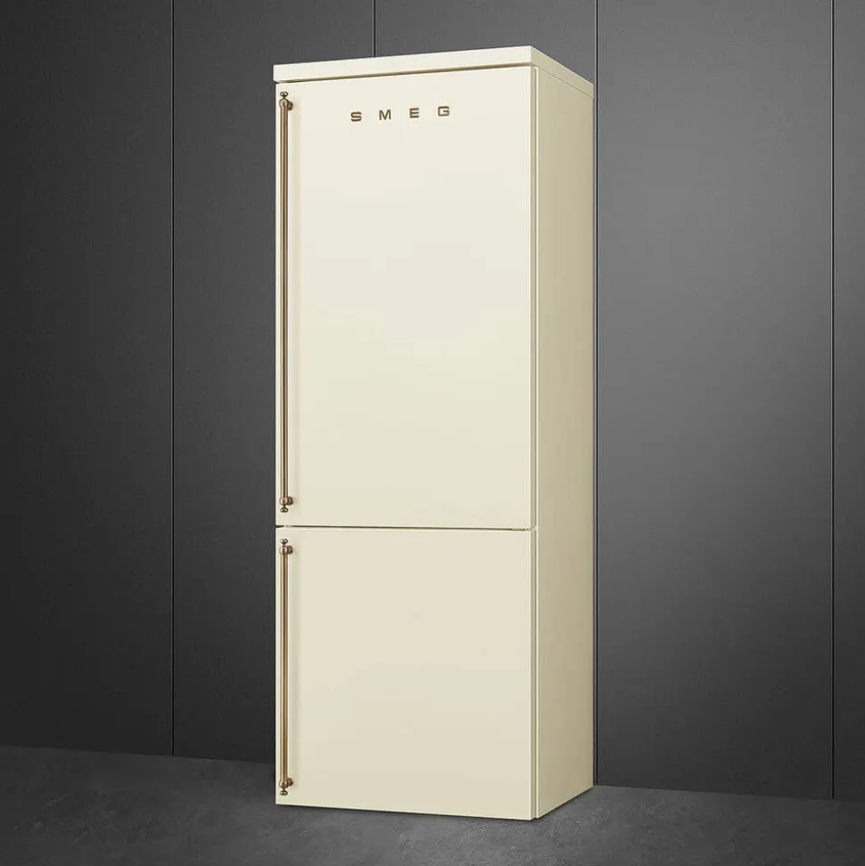 Smeg Coloniale jääkaappi-pakastin 70 cm FA8005RPO5 kerma, oikea
