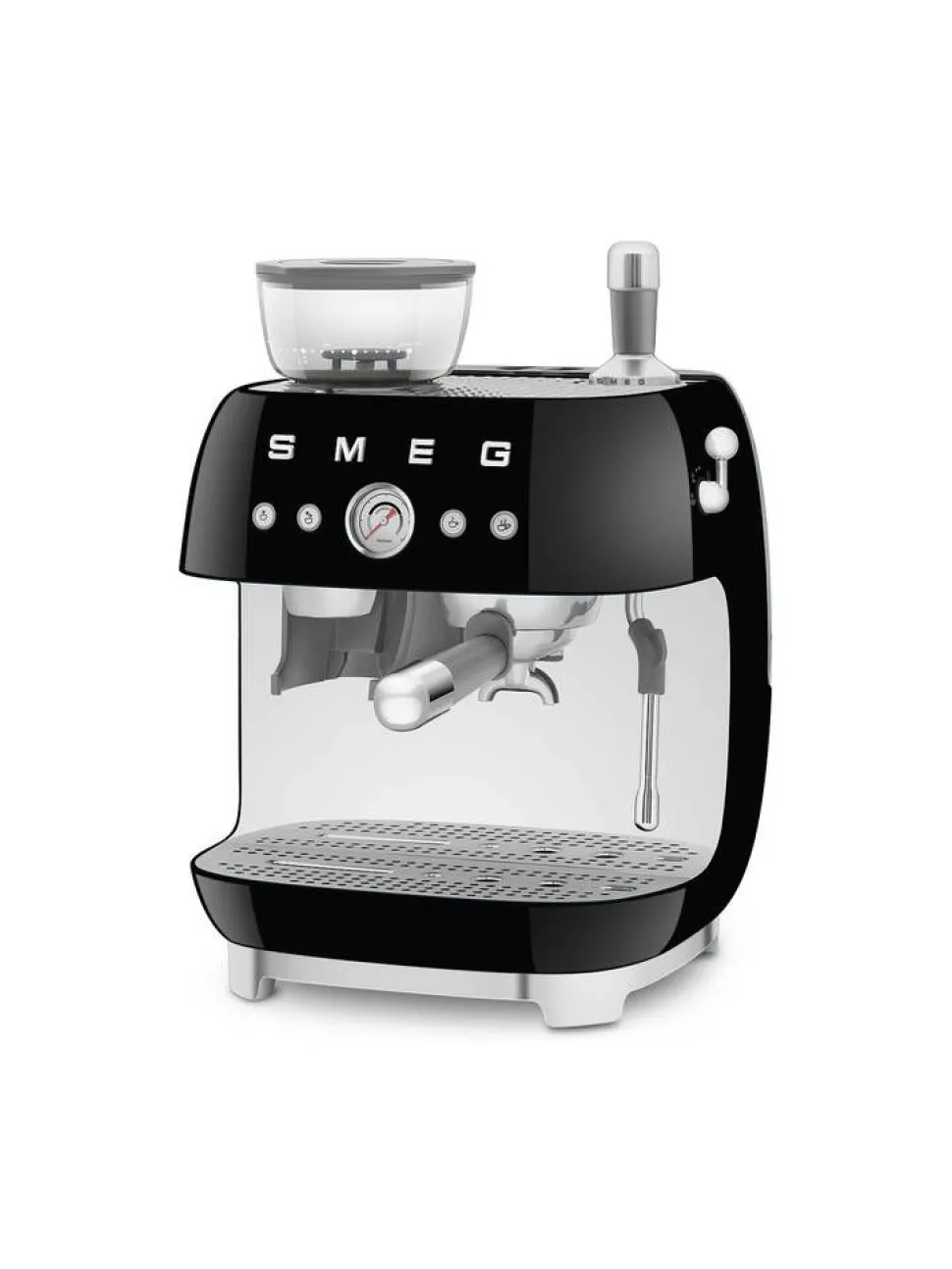 Smeg espressokeitin myllyllä EGF03BLEU musta