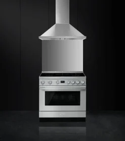 Smeg induktioliesi monitoimiuunilla CPF9IPX Portofino teräs