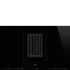 Smeg induktiotaso/liesituuletin HOBD682D1 80 cm musta