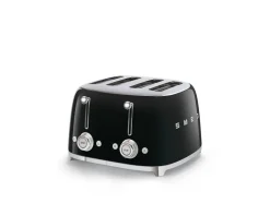 Smeg leivänpaahdin TSF03BLEU 4-viipaleen, musta