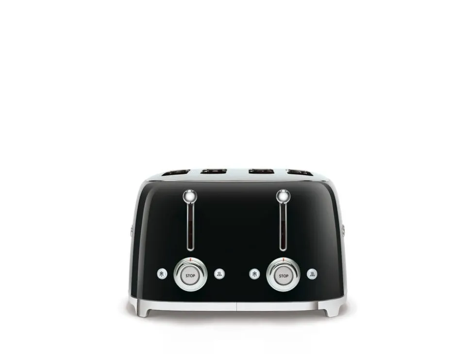 Smeg leivänpaahdin TSF03BLEU 4-viipaleen, musta