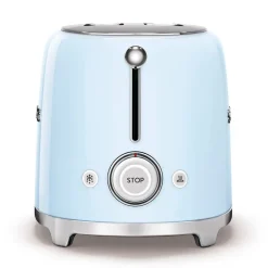 Smeg leivänpaahdin TSF02PBEU 4-viipaleen, pastellinsininen