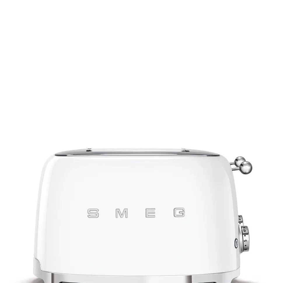 Smeg leivänpaahdin TSF03WHEU 4-viipaleen, valkoinen