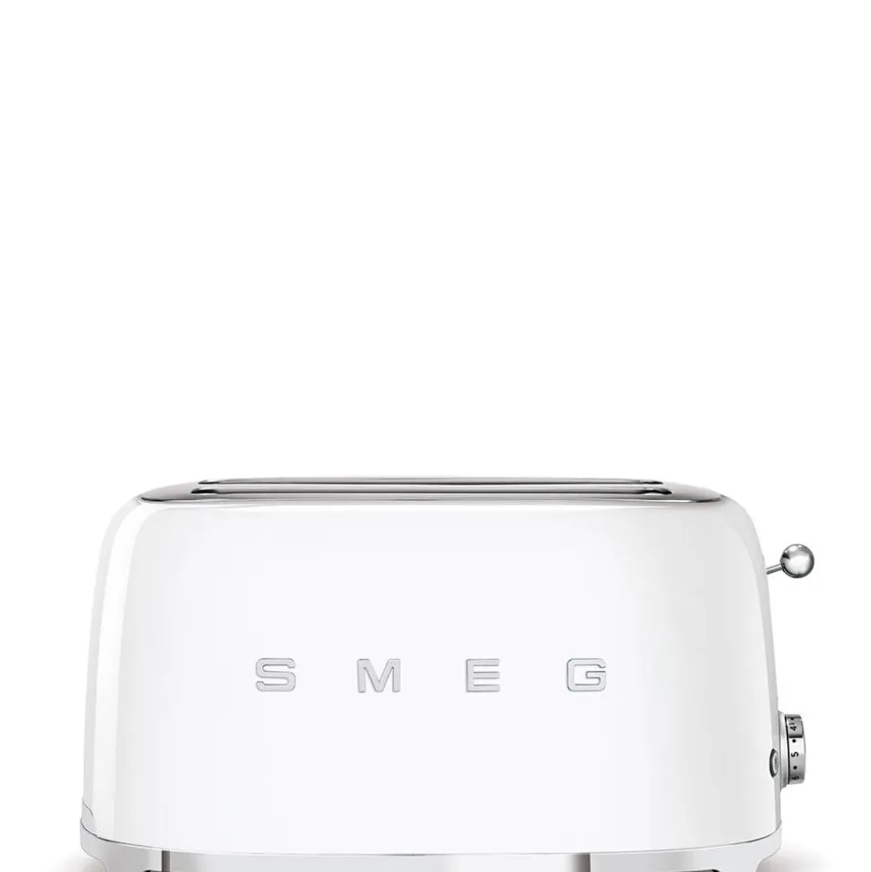 Smeg leivänpaahdin TSF02WHEU 4-viipaleen, valkoinen