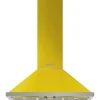 Smeg liesituuletin KPF9YW Portofino 90 cm keltainen seinämalli