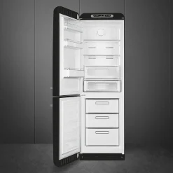Smeg retrojääkaappi FAB32LBL5 musta, vasen