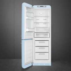 Smeg retrojääkaappi FAB32LPB5 pastellinsininen, vasen