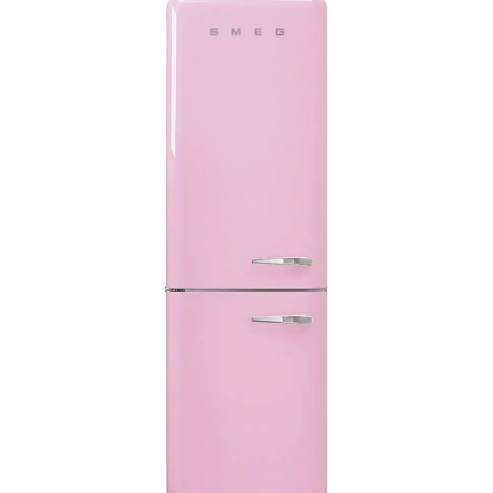Smeg retrojääkaappi FAB32LPK5 vaaleanpunainen, vasen