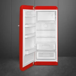 Smeg retrojääkaappi FAB28LRD5 153 cm, pun., vasen