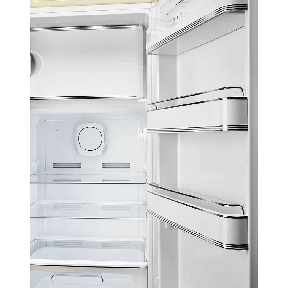 Smeg retrojääkaappi FAB28RCR5 153 cm, kerma, oikea