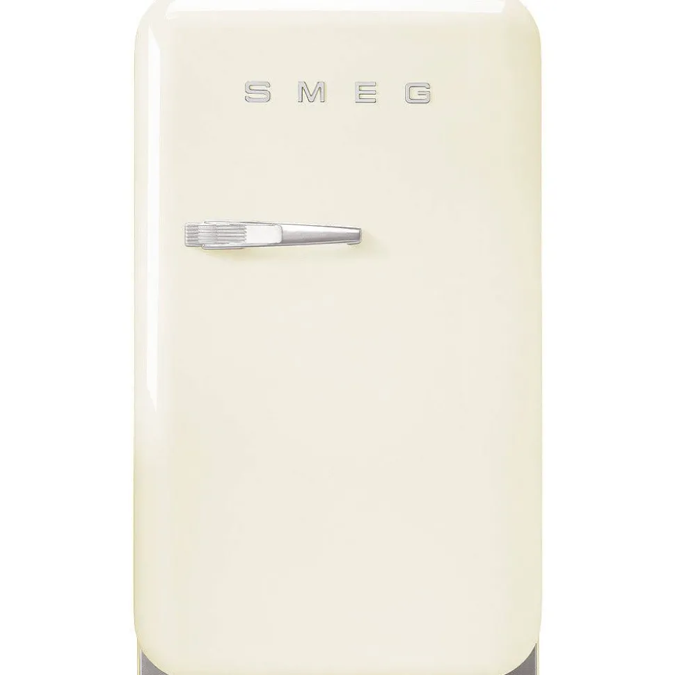 Smeg retrojääkaappi FAB5RCR5 73 cm, kerma, oikea