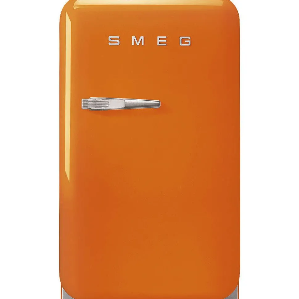 Smeg retrojääkaappi FAB5ROR5 73 cm, oranssi, oikea