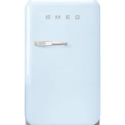 Smeg retrojääkaappi FAB5RPB5 73 cm, pastellinsininen, oikea