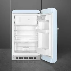 Smeg retrojääkaappi FAB10RPB5, pastellinsininen, oikea