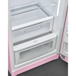 Smeg retrojääkaappi FAB28RPK5 153 cm, pinkki, oikea