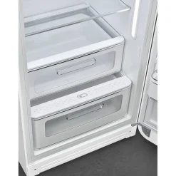 Smeg retrojääkaappi FAB28RWH5 153 cm, valk., oikea