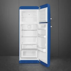 Smeg retrojääkaappipakastin FAB30RBE5 sininen, oikea