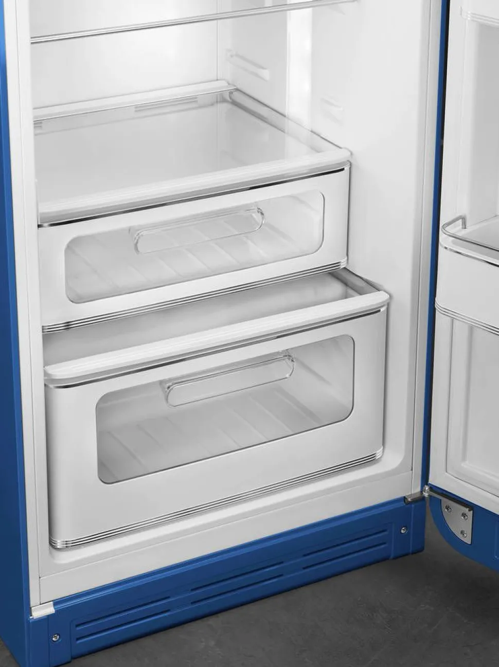 Smeg retrojääkaappipakastin FAB30RBE5 sininen, oikea