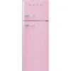 Smeg retrojääkaappipakastin FAB30RPK5 vaaleanpunainen, oikea