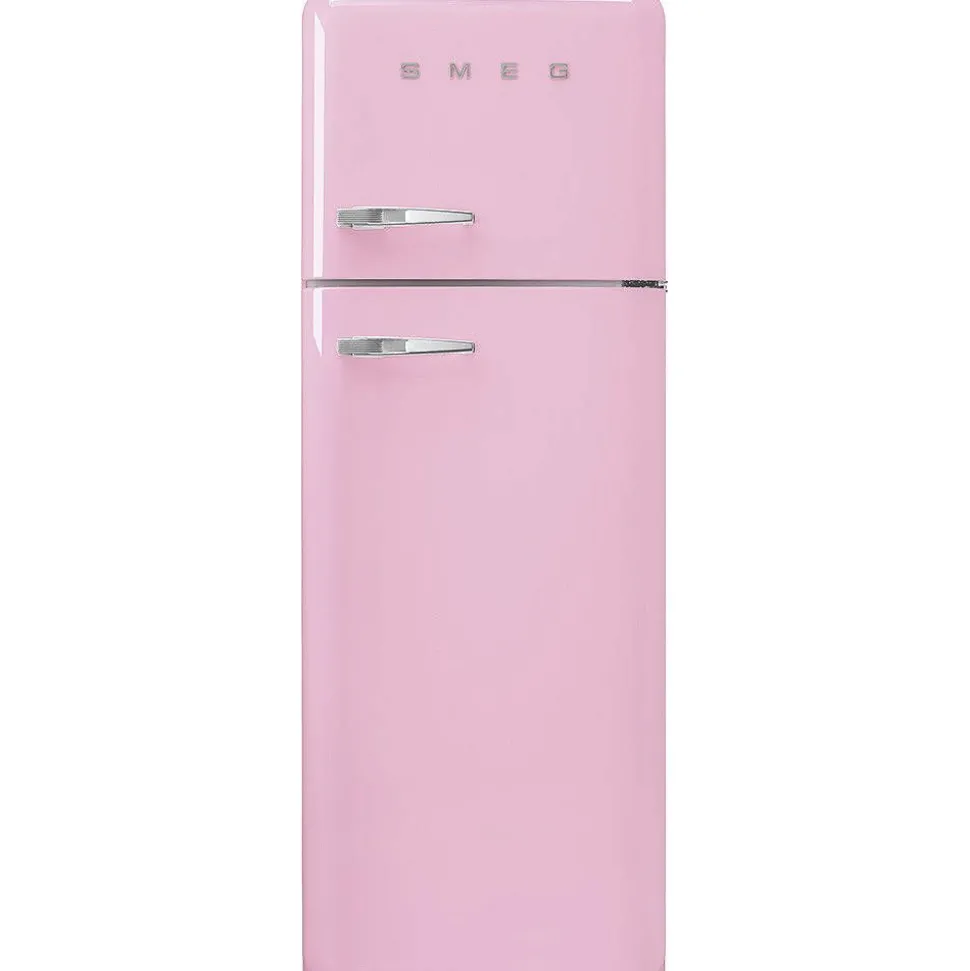 Smeg retrojääkaappipakastin FAB30RPK5 vaaleanpunainen, oikea