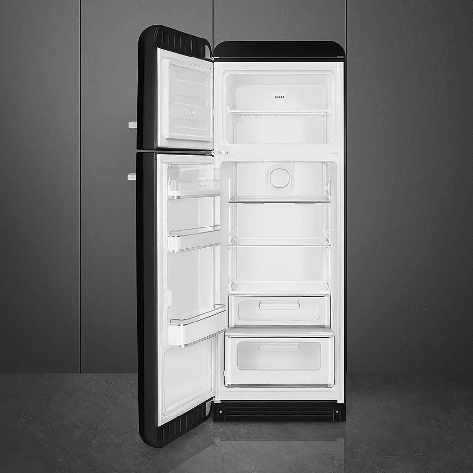 Smeg retrojääkaappipakastin FAB30LBL5 musta, vasen