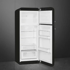 Smeg retrojääkaappipakastin FAB30RBL5 musta, oikea