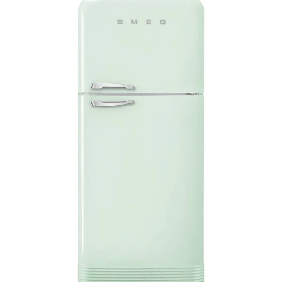 Smeg retrojääkaappi-pakastin FAB50RPG5, pastellinvihreä, oikea