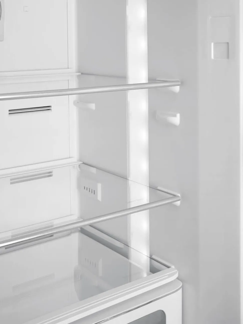 Smeg retrojääkaappipakastin FAB32RRD5 punainen, oikea