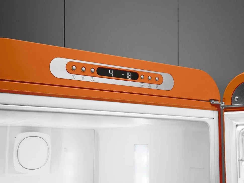 Smeg retrojääkaappipakastin FAB32ROR5 oranssi, oikea