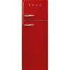 Smeg retrojääkaappipakastin FAB30RRD5 punainen, oikea