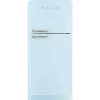 Smeg retrojääkaappi-pakastin FAB50RPB5, pastellinsininen, oikea