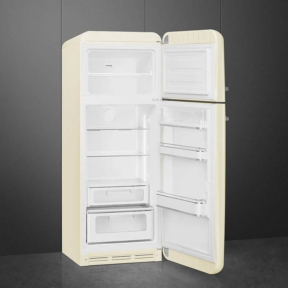 Smeg retrojääkaappipakastin FAB30RCR5 kerma, oikea