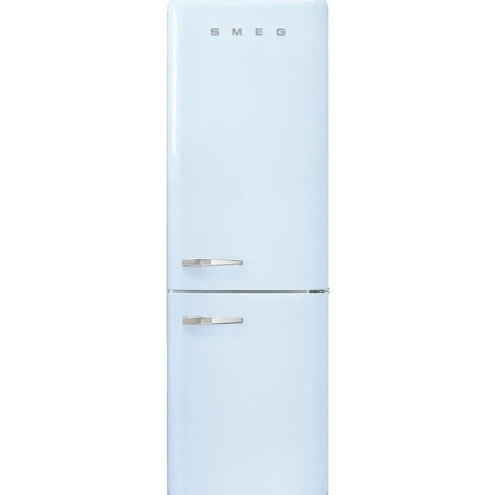 Smeg retrojääkaappipakastin FAB32RPB5 pastellinsininen, oikea