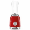Smeg tehosekoitin kahdella 600 ml pullolla, PBF01RDEU punain