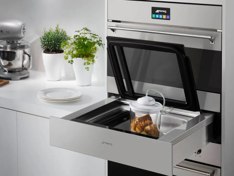 Smeg tyhjiöpakkauslaite CPV315X integroitava teräs