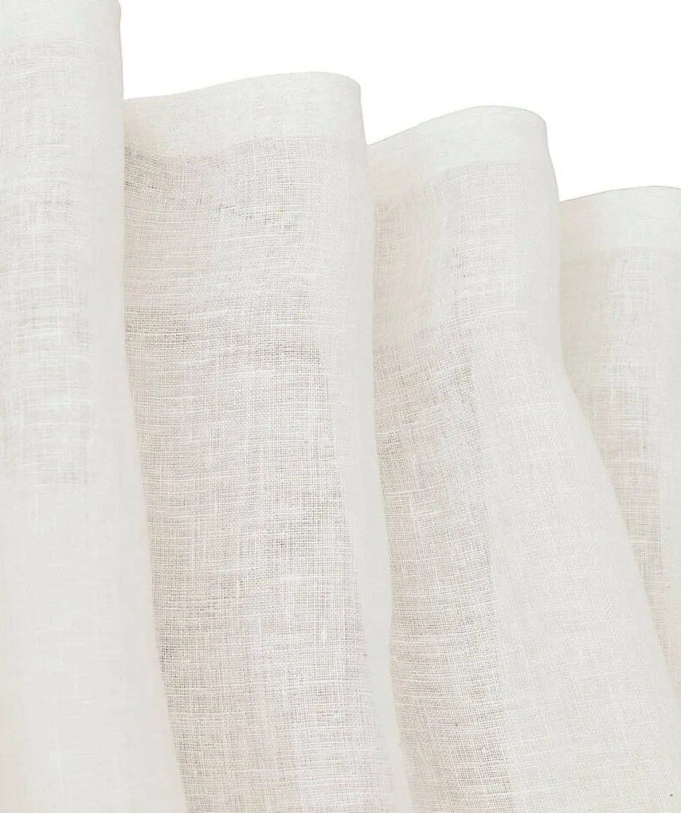 Svanefors verhot Sophie 145x280 cm l.valkoinen 2 kpl