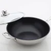 SwissDiamond Wok + kansi Prestige 32 cm