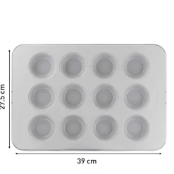 Tefal muffinivuoka 12 kuppia Ceramik 39x27,5 cm