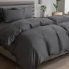 TEMPUR pussilakana Silky Bamboo 150x210 cm anthracite