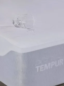 TEMPUR 100x200x31 cm muotoonommeltu suojalakana Organic Cott