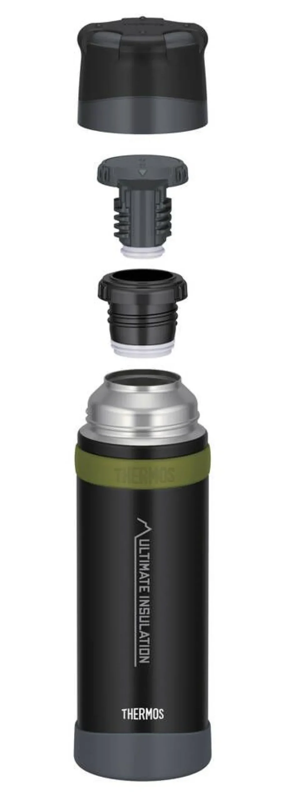 Thermos termospullo Ultimate 0,5 l harmaa