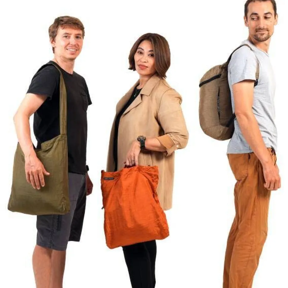 Ticket to the moon laukku Eco Bag Medium Premium 15 l Olive