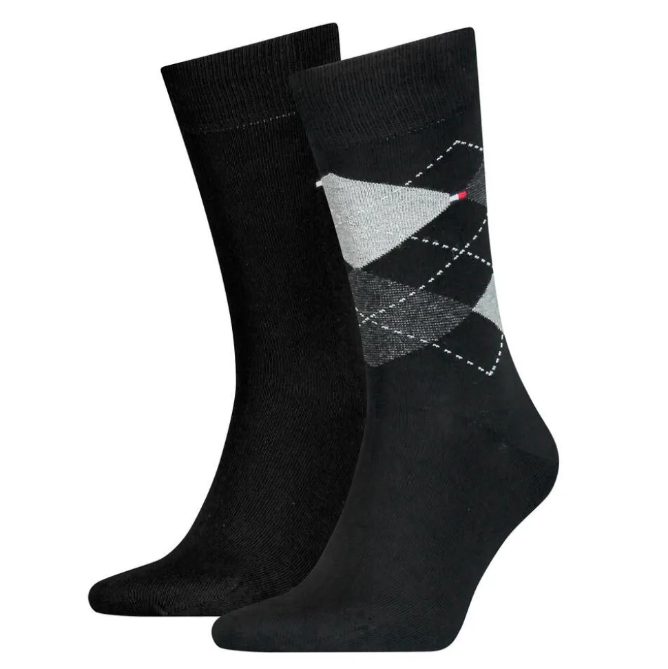 Tommy Hilfiger sukat check 2 pack 100001495