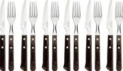Tramontina pihviaterimet Churrasco 12 os. polywood