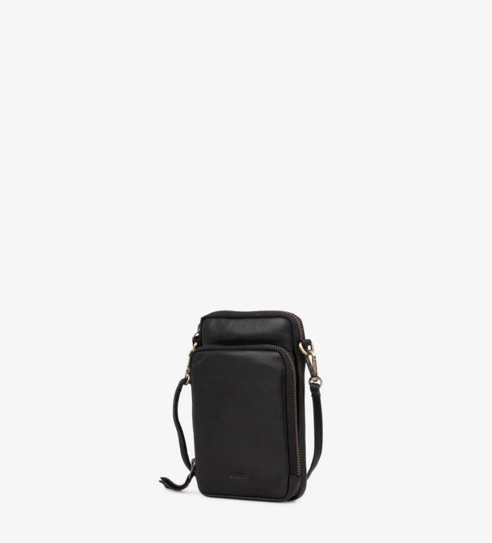 Treats olkalaukku Gaia Common Black