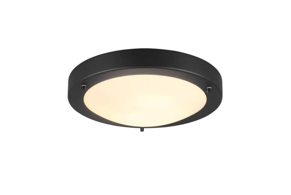 Trio Lighting kattovalaisin Condus H2O E27 mattamusta