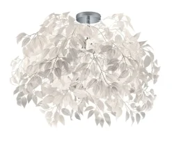 Trio Lighting kattovalaisin Leavy 70 cm 3xE27 valkoinen