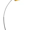 Trio Lighting lattiavalaisin Recife E27 musta/kulta